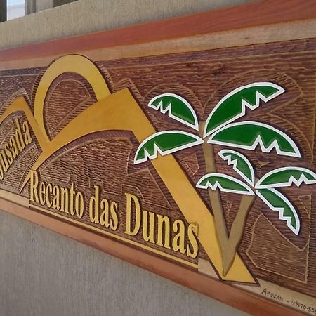Recanto Das Dunas Hotel Galinhos Kültér fotó